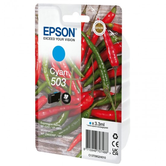 Original Ink Cartridge Epson C13T09Q24020 Black