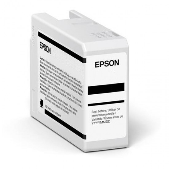 Original Ink Cartridge Epson C13T47A700 50 ml Black Grey