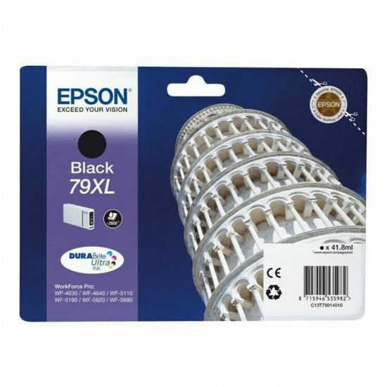 Original Ink Cartridge Epson C13T79014010 Black