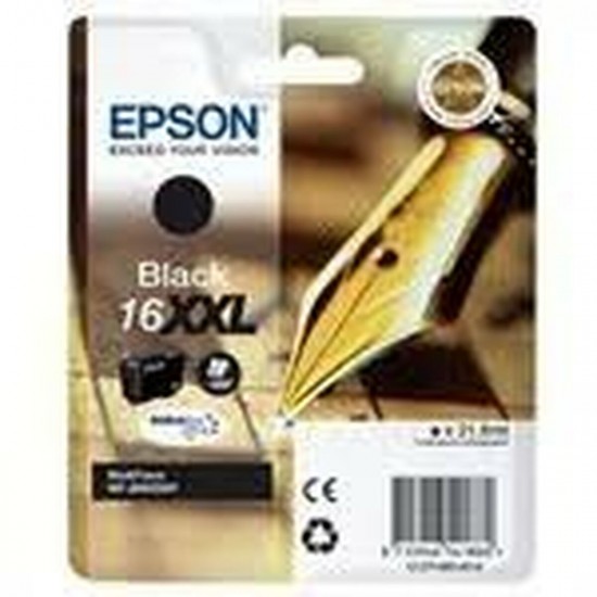 Original Ink Cartridge Epson Singlepack Black 16XXL DURABrite Ultra Ink Black