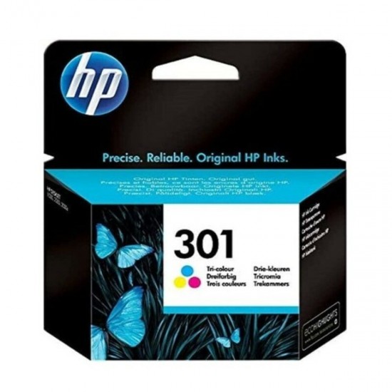 Original Ink Cartridge HP 301 Black Tricolour Cyan/Magenta/Yellow (3 pcs)