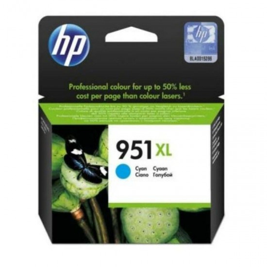 Original Ink Cartridge HP 951XL Cyan Blue Original Ink Cartridge HP 951XL Cyan Blue
