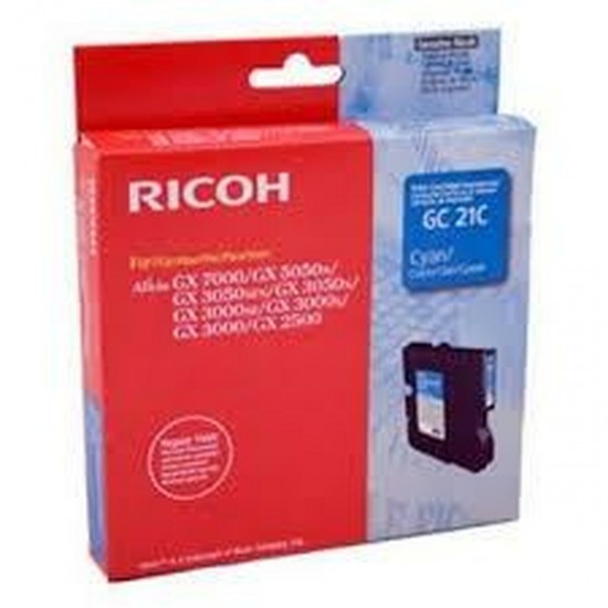 Original Ink Cartridge Ricoh 405533 Cyan