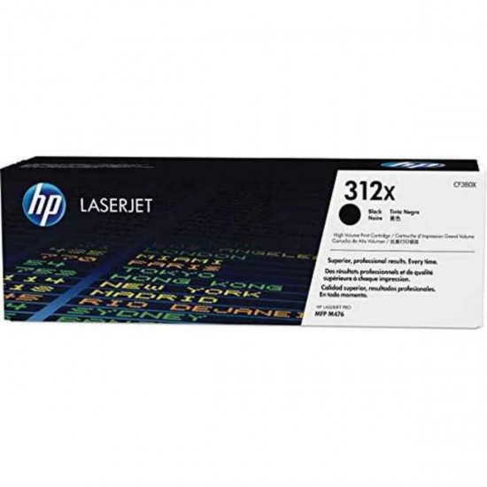 Original Toner HP 312X Black