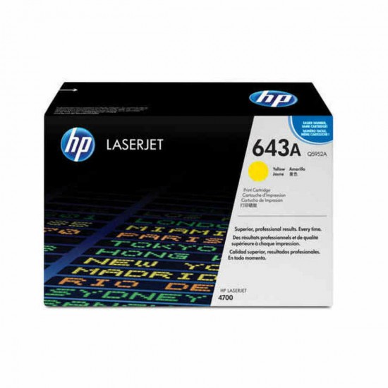 Original Toner HP 643A Yellow