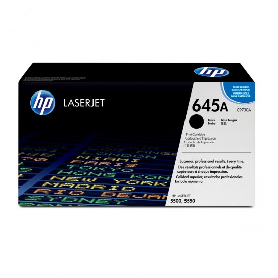 Original Toner HP 645A Black