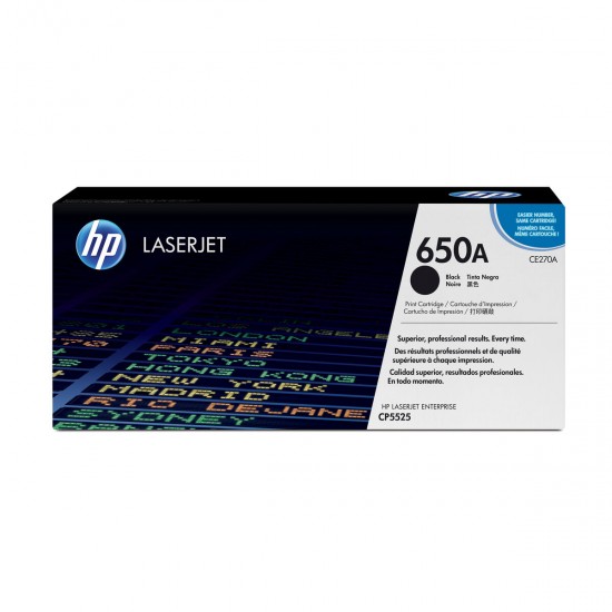 Original Toner HP CE270A Black