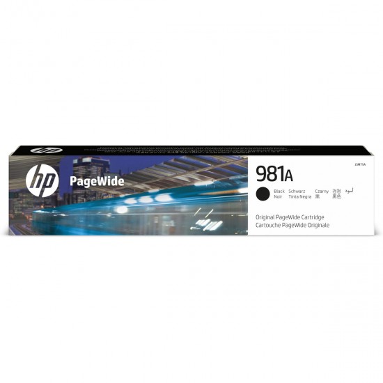 Original Toner HP PageWide 981A Black