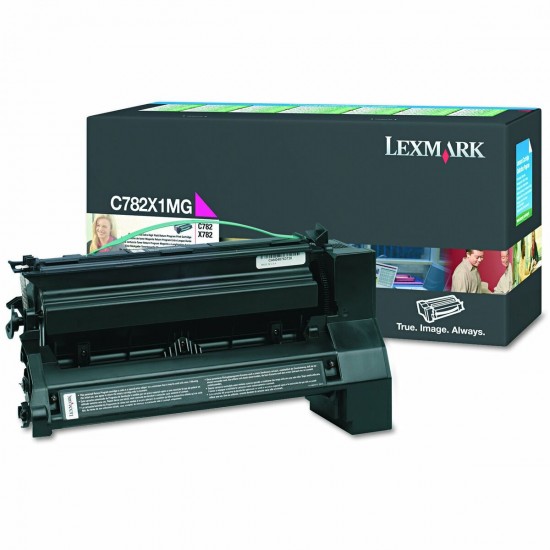 Original Toner Lexmark C782X1MG Black Magenta