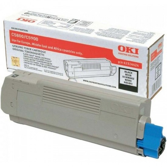 Original Toner OKI 43324424 Black