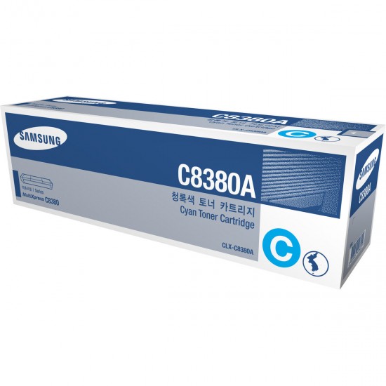 Original Toner Samsung CLX-C8380A Cyan