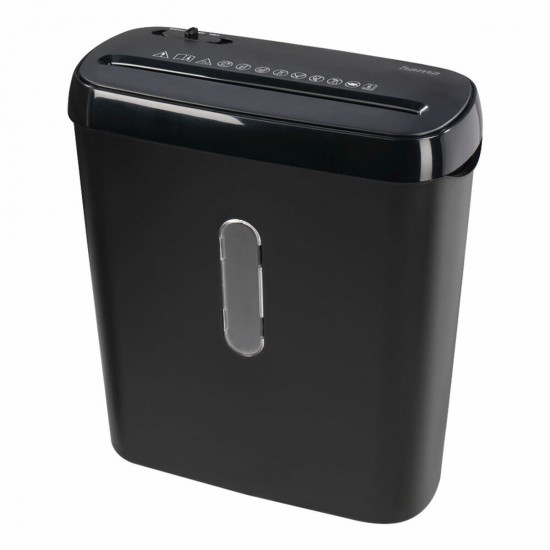 Paper Shredder Hama Basic S6 Black