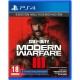 PlayStation 4 Video Game Activision Call of Duty: Modern Warfare III