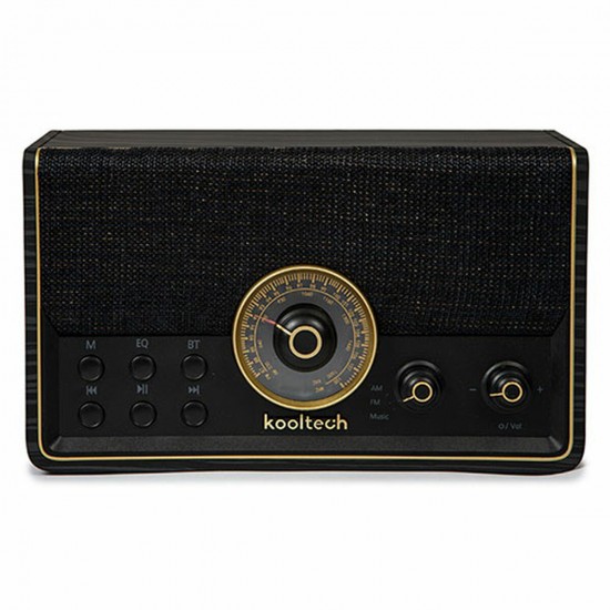 Portable&nbsp;Bluetooth Radio Kooltech USB Vintage