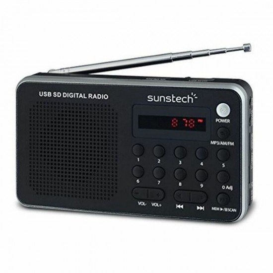 Portable Digital Radio Sunstech RPDS32SL Wi-Fi