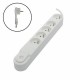 Power Socket - 5 Sockets with Switch Chacon   (1,5 m)