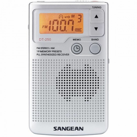 Radio Sangean DT250S Silver