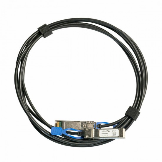 Red SFP + Cable Mikrotik SFP28 XS+DA0003