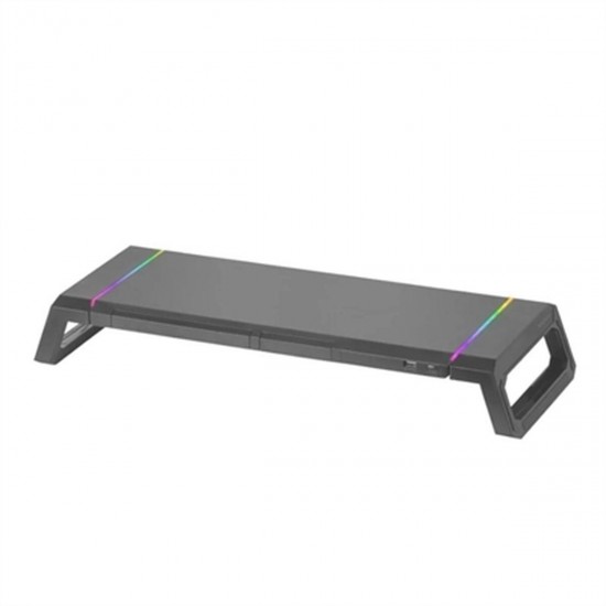 Screen Table Support Mars Gaming MGSONE Black LED RGB (1 Unit)