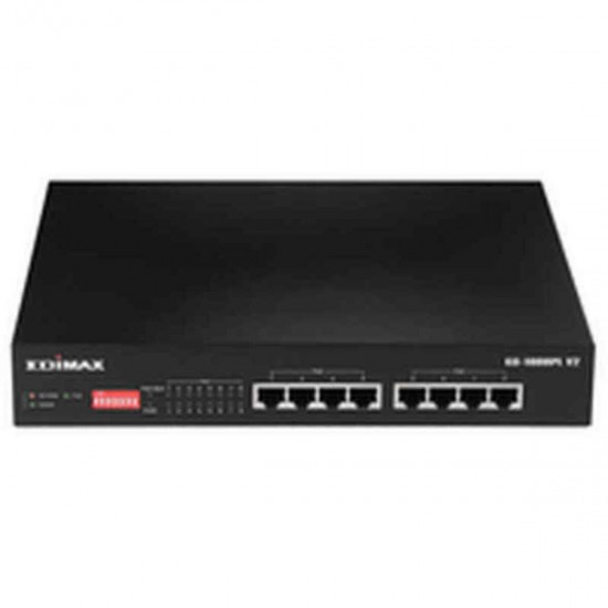 Switch Edimax GS-1008PL V2 Gigabit Ethernet Black