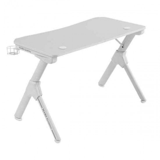 Table Mars Gaming MGDW White Steel