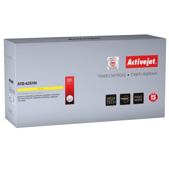 Toner Activejet ATB-426YN Yellow Black