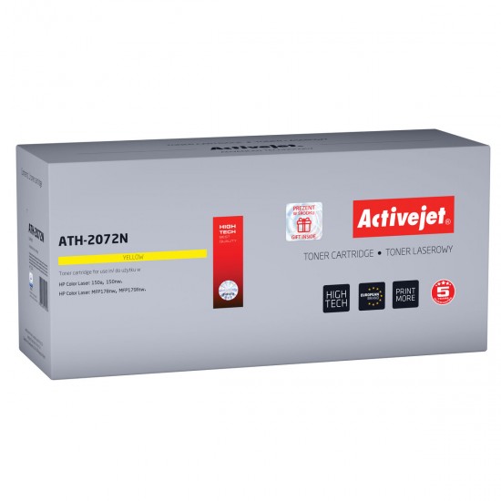 Toner Activejet ATH-2072N                       Yellow