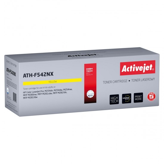 Toner Activejet ATH-F542NX Yellow Toner Activejet ATH-F542NX Yellow