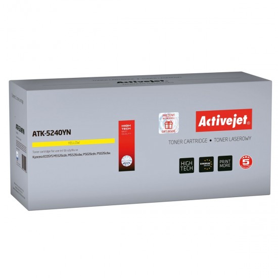 Toner Activejet ATK-5240YN Yellow