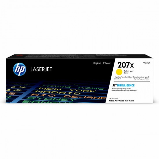 Toner HP 207X Yellow