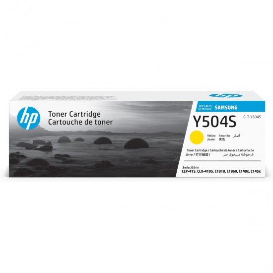 Toner HP CLT-Y504S Yellow Black