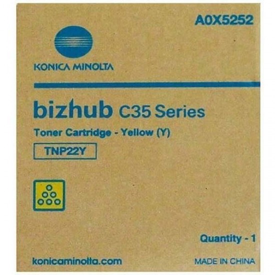 Toner Konica Minolta TNP-22Y Yellow Yellow/Black