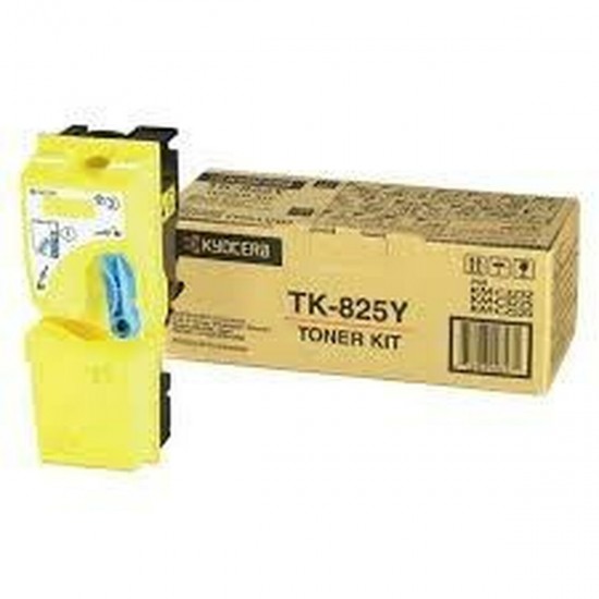 Toner Kyocera TK-825Y Yellow Toner Kyocera TK-825Y Yellow