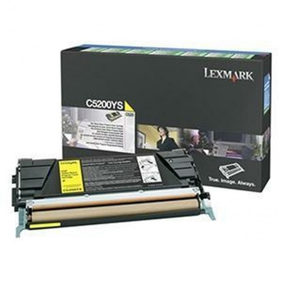 Toner Lexmark C5200YS Yellow Toner Lexmark C5200YS Yellow