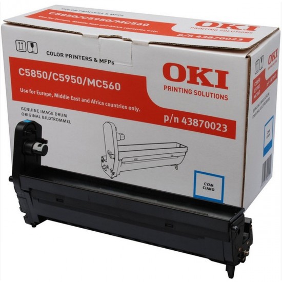 Toner OKI 43870023 Black Cyan