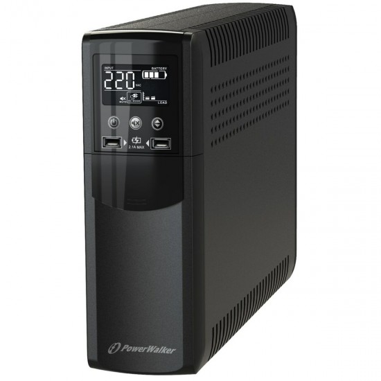 Uninterruptible Power Supply System Interactive UPS Power Walker VI 1200 CSW FR 720 W