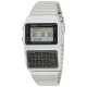 Unisex Watch Casio DATABANK CALCULATOR STEEL - MATT CASE Grey