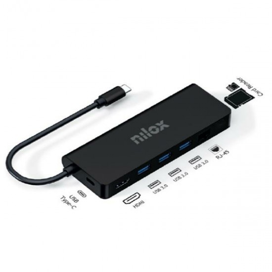 USB Hub Nilox 4k HDMI