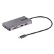 USB Hub Startech 120B-USBC-MULTIPORT Grey 15 W