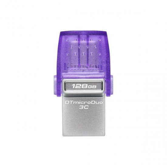 USB stick Kingston DataTraveler  microDuo 3C Steel 128 GB (1 Unit)