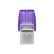 USB stick Kingston DataTraveler  microDuo 3C Steel 128 GB (1 Unit)