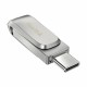 USB stick SanDisk SDDDC4-128G-G46 Silver Steel 128 GB (1 Unit)