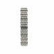 Watch Strap Bobroff BFS003 Silver