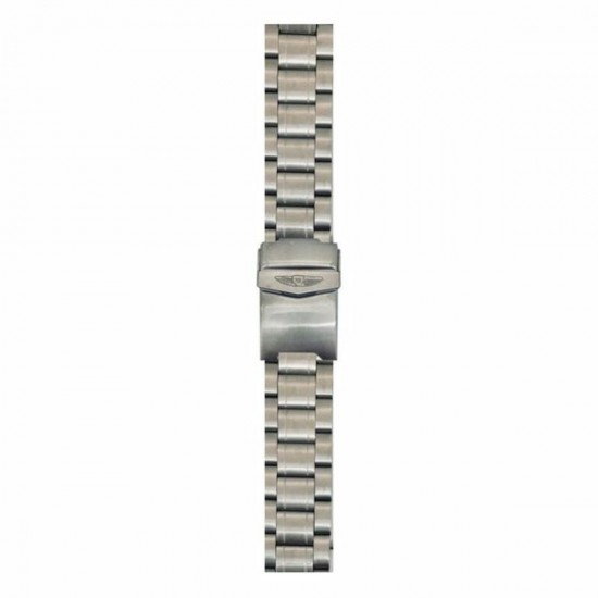 Watch Strap Bobroff BFS005 Silver