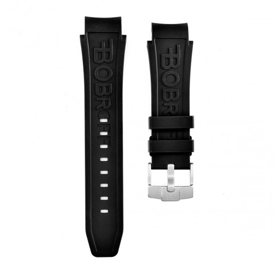 Watch Strap Bobroff BFSTN Black