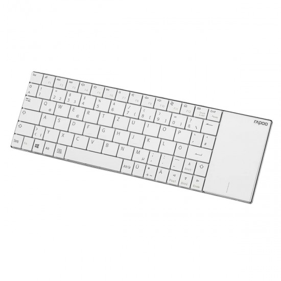 Wireless Keyboard Rapoo E2710 White Qwertz German (Refurbished A)