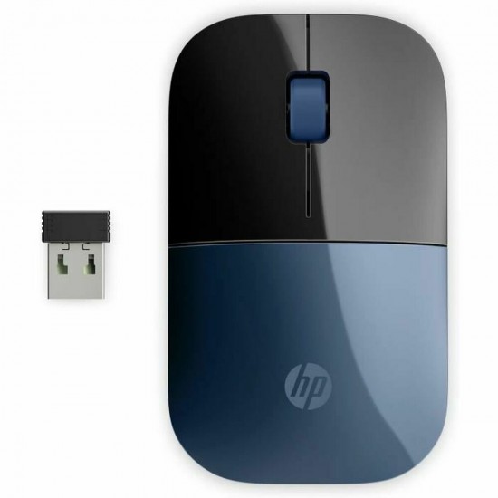 Wireless Mouse HP Z3700 Blue Black Monochrome