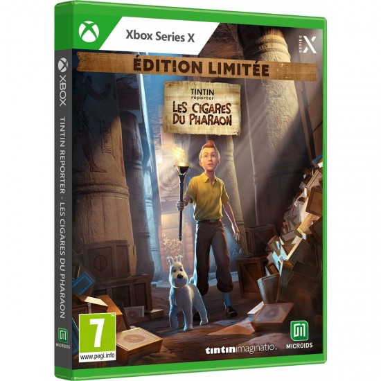 Xbox One / Series X Video Game Microids Tintin Reporter: Les Cigares du Pharaon - Limited Edition (FR) Xbox One / Series X Video Game Microids Tintin Reporter: Les Cigares du Pharaon - Limited Edition (FR)